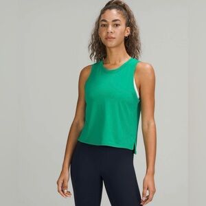Lululemon Train to Be Tank Top - Emerald Ice